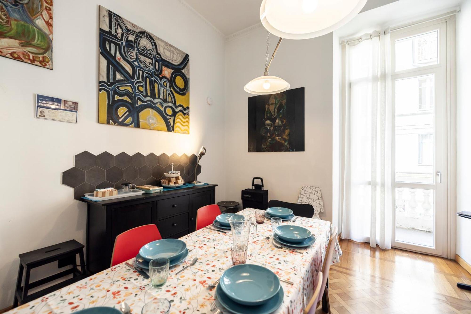 Апартаменти Nonpertutti Piazza Castello Accessibile Senior Famiglie Турин Екстер'єр фото